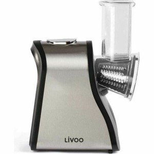 Zerkleinerer Livoo DOP192 Schwarz Grau Edelstahl Kunststoff |  Flei...