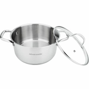 Kochtopf mit Deckel Arthur Martin AM2513 Ø 28 cm |  Pfannen und Töp...