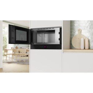 Built-in microwave BOSCH BFL7221B1 Black 900 W 21 L |  Microwaves  ...