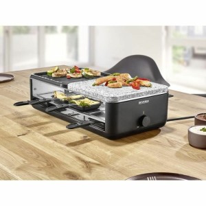 Raclette Severin RG2366 Schwarz noir 1300 W |  Grills und Grillplat...