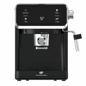 Superautomatische Kaffeemaschine Continental Edison CEME19B Schwarz...