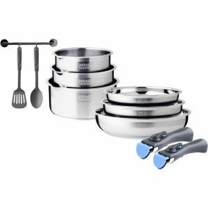 Cookware Arthur Martin Steel 10 Pieces |  Cookware sets   | Chef Up