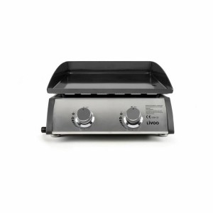 Gas Griddle Livoo DOC296 Silver |  Barbecues and Accessories   | Ch...