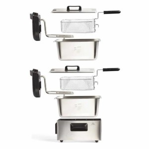 Fritteuse Livoo DOC217 3300W Silberfarben 6 L |  Fritteusen   | Che...