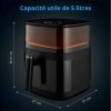 Heißluftfritteuse Medion Schwarz 1500 W 5 L |  Fritteusen   | Chef Up