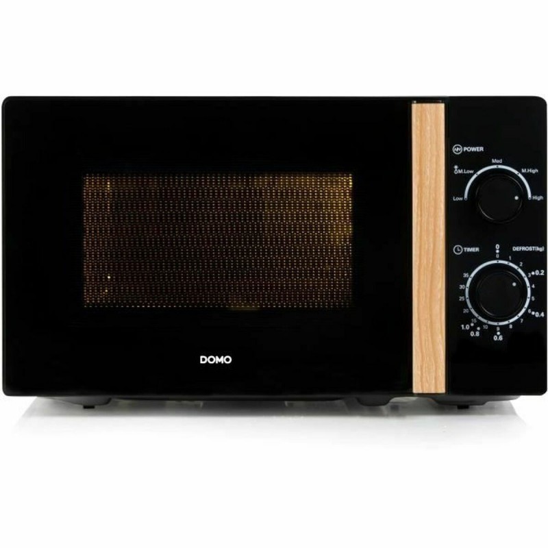 Mikrowelle DOMO Schwarz 700 W 20 L |  Mikrowellenherde   | Chef Up