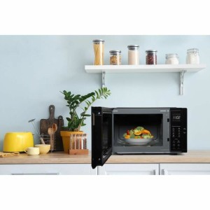 Micro-ondes Continental Edison CEMO23B Noir noir 1280 W 23 L |  Mic...
