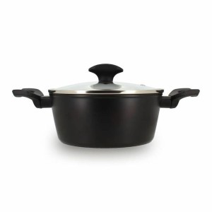 Kasserolle Menastyl Schwarz Ø 20 cm |  Pfannen und Töpfe   | Chef Up