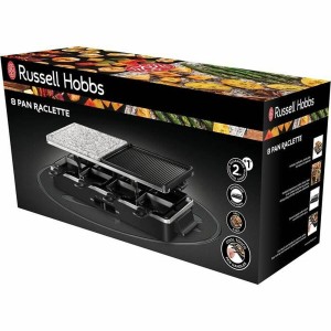 Grillplatte Russell Hobbs Raclette Schwarz |  Grills und Grillplatt...