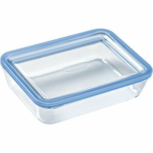 Set of lunch boxes Pyrex Blue Transparent 800 ml 3 Pieces |  Lunch ...