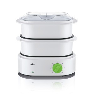 Cuiseur vapeur Braun FS 3000 850 W Blanc/Vert Blanc Polycarbonate 8...