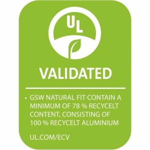 Pan GSW Aluminium 100 % Recycled Natural Ø 24 cm