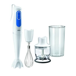 Mixeur plongeant Braun MQ3025 700 W Blanc Blanc/Bleu Bleu/Blanc 700...