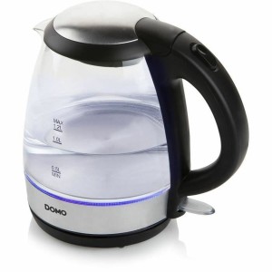 Bouilloire DOMO DO9218WK Argenté Acier inoxydable Verre 2200 W 1,2 ...