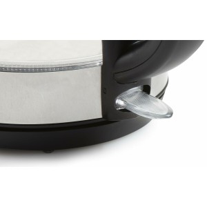 Wasserkocher DOMO DO9218WK Silberfarben Edelstahl Kristall 2200 W 1...