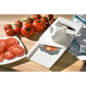Mandoline Reibeisen Leifheit Weiß Edelstahl Kunststoff 4 in 1 |  Re...