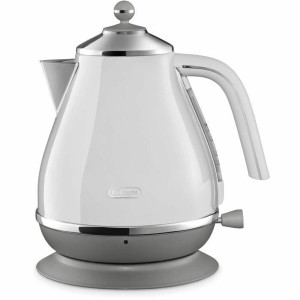 Wasserkocher DeLonghi Weiß Edelstahl 1,7 L 2000 W |  Wasserkocher  ...