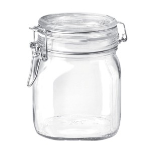 Glass Jar Bormioli Rocco Fido Transparent (6 Units) |  Lunch boxes,...