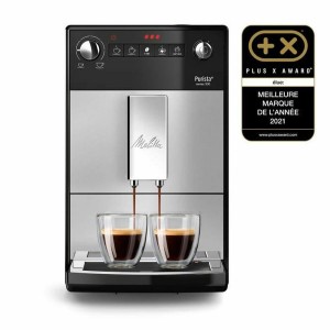 Superautomatische Kaffeemaschine Melitta F230-101 Silberfarben 1450...