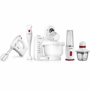 Multifunktions Handmixer mit Zubehör BOSCH MSMP1000 Weiß 350 W |  M...