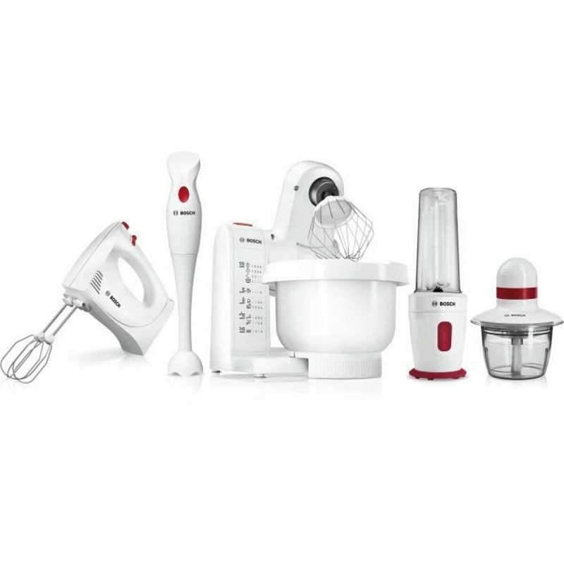 Multifunction Hand Blender with Accessories BOSCH MSMP1000 White 35...
