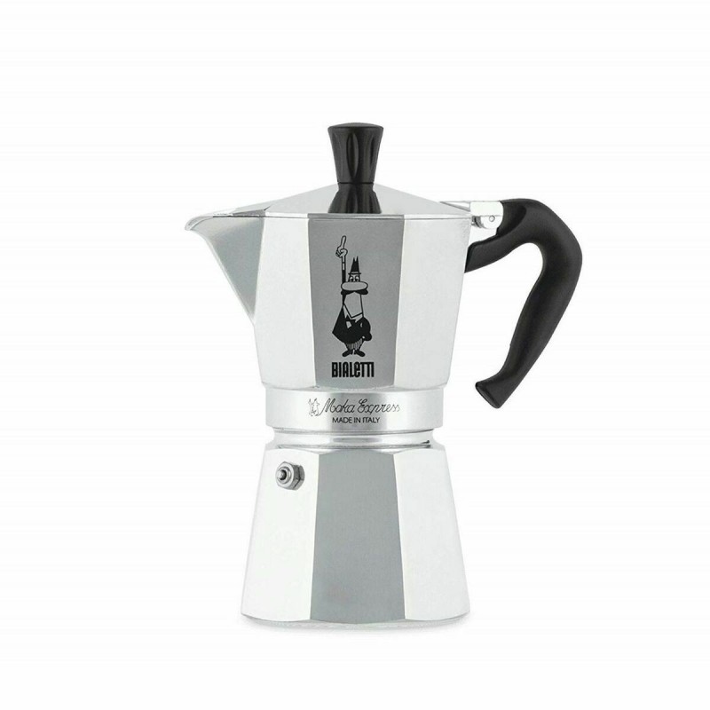 Italian Coffee Pot Bialetti 0001163 Aluminium 6 Cups
