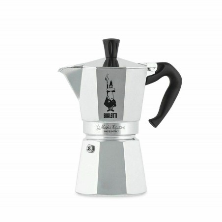 Italian Coffee Pot Bialetti 0001163 Aluminium 6 Cups