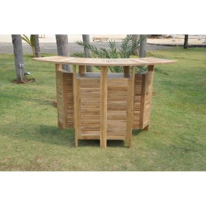 Bar unit Home ESPRIT Brown 157 x 66 x 104 cm |  Bottle racks   | Ch...