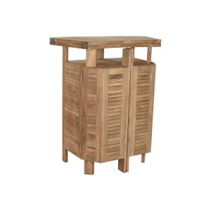 Meuble bar Home ESPRIT Marron 157 x 66 x 104 cm |  Porte-bouteilles...