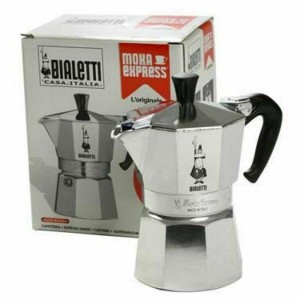 Italian Coffee Pot Bialetti 0001166/MR Silver Aluminium 12 Cups |  ...