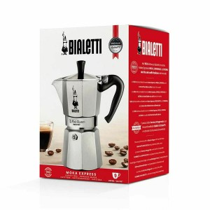 Italian Coffee Pot Bialetti 0001166/MR Silver Aluminium 12 Cups |  ...