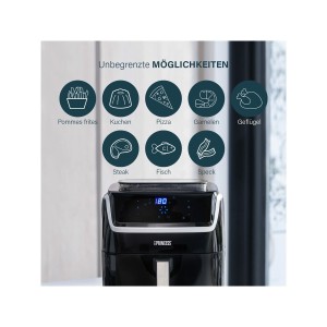 Heißluftfritteuse Princess 871301609842901.182080.01.001 1700 W Sch...
