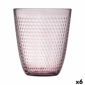Glass Luminarc Pampille Rosa Glass 310 ml (6 Units) |  Glasses, cup...