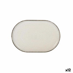Tablett für Snacks La Mediterránea Anllo Oval 30 x 20 x 2,5 cm (12 ...