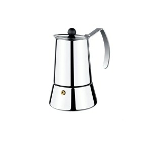 Italienische Kaffeemaschine Monix M630006 Stahl Silber 6 Tassen Ede...