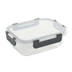 Lunch box Home ESPRIT Transparent polypropylene Borosilicate Glass ...