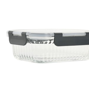 Lunchbox Home ESPRIT Durchsichtig Polypropylen Borosilikatglas 640 ...