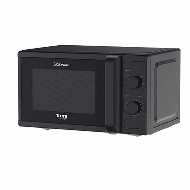 Mikrowelle TM Electron Schwarz 700 W 20 L |  Mikrowellenherde   | C...