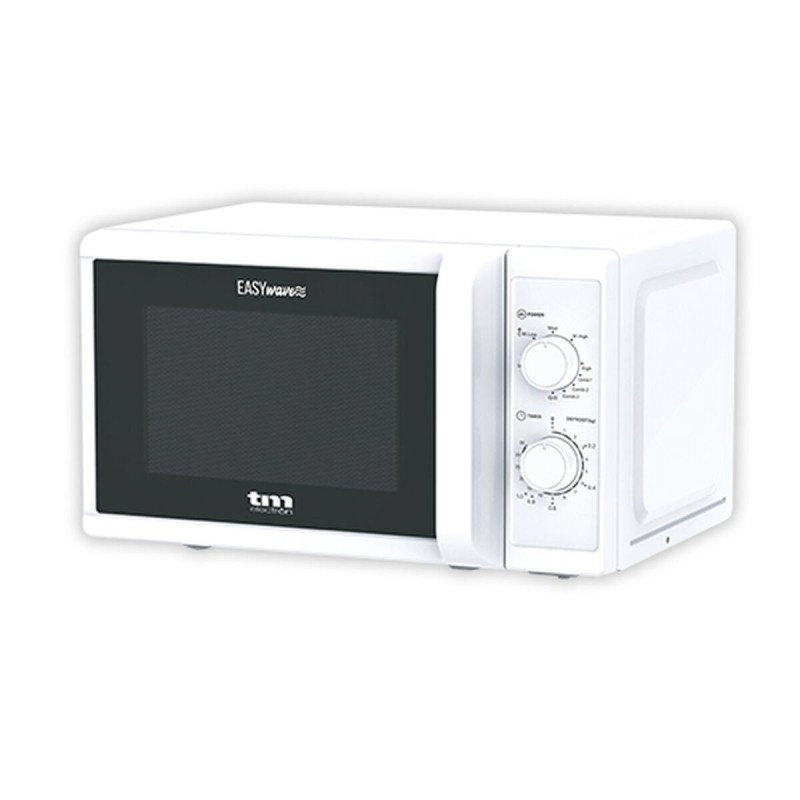 Mikrowelle mit Grill TM Electron Weiß 700 W 20 L |  Mikrowellenherd...