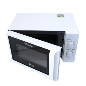 Mikrowelle mit Grill TM Electron Weiß 700 W 20 L |  Mikrowellenherd...