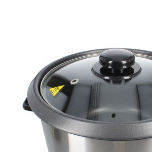 Reiskocher TM Electron Stahl Glas Edelstahl 900 W 2,2 L |  Reiskoch...