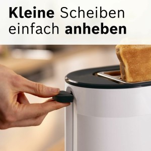Toaster BOSCH TAT2M121 Weiß 950 W |  Toaster   | Chef Up