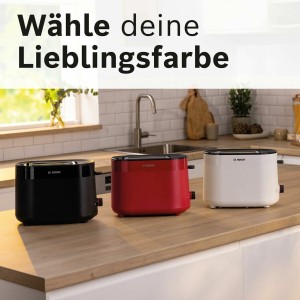 Toaster BOSCH TAT2M121 Weiß 950 W |  Toaster   | Chef Up