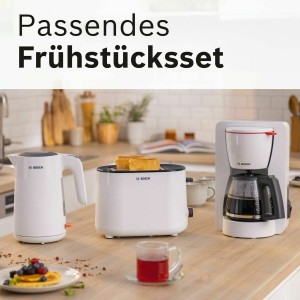 Toaster BOSCH TAT2M121 Weiß 950 W |  Toaster   | Chef Up