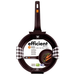 Wok BRA Sartén Efficient Noir Aluminium Ø 24 cm |  Poêles et casser...