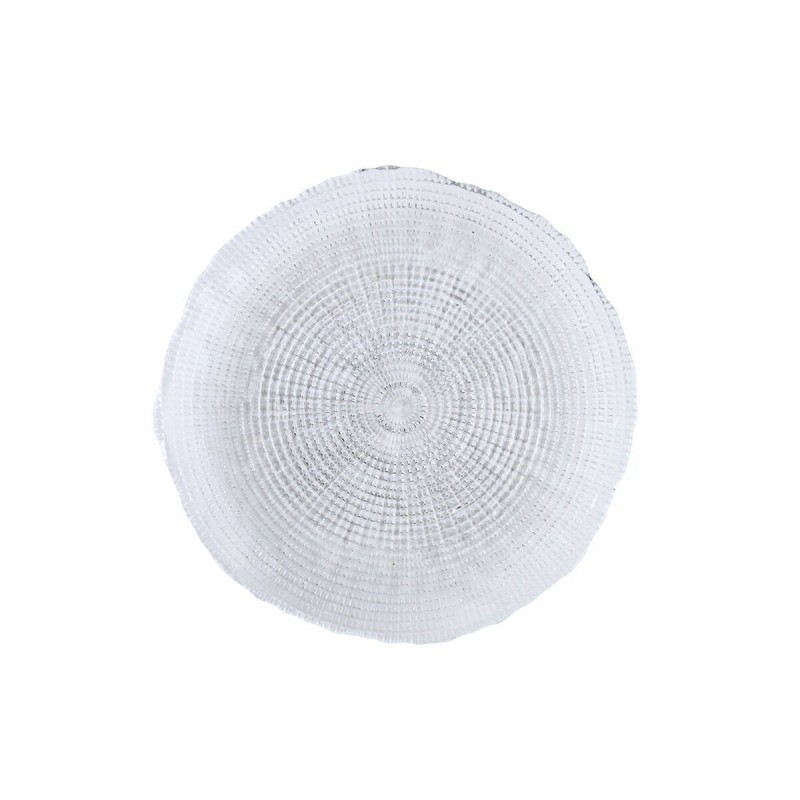Flacher Teller Quid Boreal Durchsichtig Glas Ø 21 cm (6 Stück) (Pac...