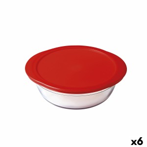 Runde Lunchbox mit Deckel Ô Cuisine Cook&store Ocu Rot 2,3 L 27 x 2...