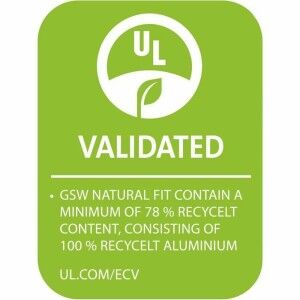 Pan GSW Aluminium 100 % Recycled Natural Ø 20 cm