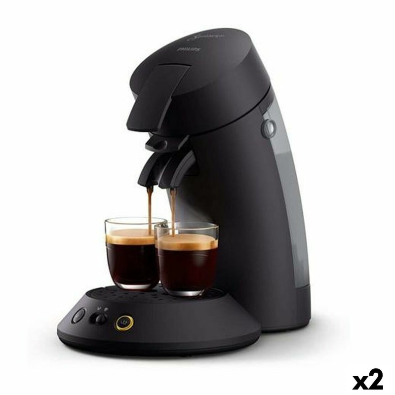 Kapsel-Kaffeemaschine Philips SENSEO ORIGINAL PLUS Schwarz 1 bar 0,...