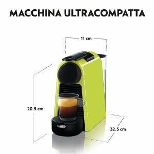 Capsule Coffee Machine DeLonghi ESSENZA MINI Lime 600 ml